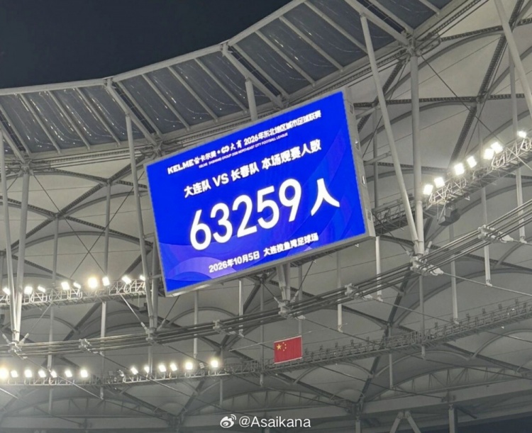 朱艺：东北超决赛梭鱼湾观众63259人，刷新全国业余足球比赛纪录